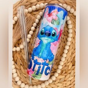 Stitchy Flower Tumbler